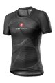 CASTELLI Cyklistické tričko s krátkym rukávom - PRO MESH - čierna