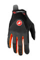 CASTELLI Cyklistické rukavice dlhoprsté - ARENBERG GEL LF - šedá/oranžová