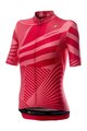 CASTELLI Cyklistický dres s krátkym rukávom - SUBLIME LADY - ružová