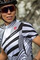 CASTELLI Cyklistický dres s krátkym rukávom - SUBLIME LADY - čierna/biela