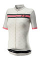 CASTELLI Cyklistický dres s krátkym rukávom - ATELIER LADY - béžová