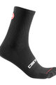 CASTELLI Cyklistické ponožky klasické - PRO LADY - čierna
