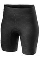 CASTELLI Cyklistické nohavice krátke bez trakov - ATELIER LADY - čierna