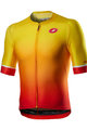 CASTELLI Cyklistický krátky dres a krátke nohavice - AERO RACE - žltá/čierna