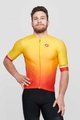 CASTELLI Cyklistický dres s krátkym rukávom - AERO RACE 6.0 - červená/žltá