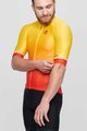 CASTELLI Cyklistický dres s krátkym rukávom - AERO RACE 6.0 - červená/žltá