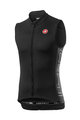 CASTELLI Cyklistický dres bez rukávov - ENTRATA V - čierna