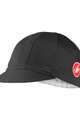 CASTELLI Cyklistická čiapka - ESPRESSO - čierna