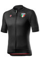 CASTELLI Cyklistický dres s krátkym rukávom - ITALIA 20 - čierna