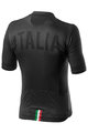CASTELLI Cyklistický dres s krátkym rukávom - ITALIA 20 - čierna