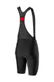 CASTELLI Cyklistické nohavice krátke s trakmi - ENDURANCE 3 - čierna