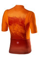 CASTELLI Cyklistický dres s krátkym rukávom - POLVERE - oranžová
