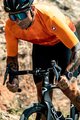 CASTELLI Cyklistický dres s krátkym rukávom - POLVERE - oranžová