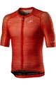 CASTELLI Cyklistický dres s krátkym rukávom - CLIMBER'S 3.0 SL JRS - červená