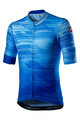 CASTELLI Cyklistický dres s krátkym rukávom - RAPIDO - modrá