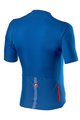 CASTELLI Cyklistický krátky dres a krátke nohavice - CLASSIFICA - čierna/modrá