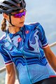 CASTELLI Cyklistický dres s krátkym rukávom - CLIMBER'S 2.0 LADY - modrá