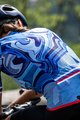 CASTELLI Cyklistický dres s krátkym rukávom - CLIMBER'S 2.0 LADY - modrá