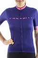 CASTELLI Cyklistický dres s krátkym rukávom - GRADIENT LADY - ružová/fialová