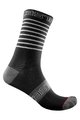 CASTELLI Cyklistické ponožky klasické - SUPERLEGGERA 12 LADY - biela/čierna/šedá