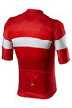 CASTELLI Cyklistický krátky dres a krátke nohavice - LA MITICA - červená/čierna