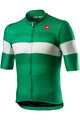 CASTELLI Cyklistický dres s krátkym rukávom - LA MITICA - zelená/biela