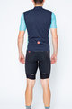 CASTELLI Cyklistický krátky dres a krátke nohavice - ENTRATA - čierna/modrá
