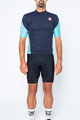 CASTELLI Cyklistický krátky dres a krátke nohavice - ENTRATA II - čierna/modrá