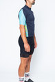 CASTELLI Cyklistický krátky dres a krátke nohavice - ENTRATA II - čierna/modrá