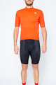 CASTELLI Cyklistický krátky dres a krátke nohavice - ENTRATA - červená/čierna