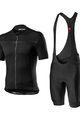 CASTELLI Cyklistický krátky dres a krátke nohavice - CLASSIFICA II - čierna