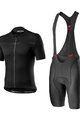 CASTELLI Cyklistický krátky dres a krátke nohavice - CLASSIFICA - čierna