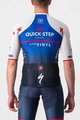 CASTELLI Cyklistický dres s krátkym rukávom - QUICK-STEP 2022 CLIMBER'S 3.1 - modrá/biela