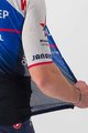 CASTELLI Cyklistický dres s krátkym rukávom - QUICK-STEP 2022 CLIMBER'S 3.1 - modrá/biela