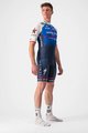 CASTELLI Cyklistický dres s krátkym rukávom - QUICK-STEP 2022 COMPETIZIONE - modrá/biela