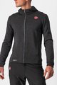 CASTELLI Cyklistická mikina - MILANO FZ FLEECE - čierna