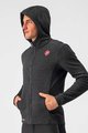 CASTELLI mikina - MILANO FZ FLEECE - čierna