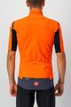CASTELLI Cyklistický dres s krátkym rukávom - GABBA ROS - oranžová/modrá
