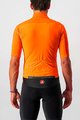 CASTELLI Cyklistický dres s krátkym rukávom - PERFETTO ROS - oranžová