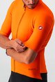 CASTELLI Cyklistický dres s krátkym rukávom - PERFETTO ROS - oranžová
