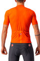 CASTELLI Cyklistický dres s krátkym rukávom - CLASSIFICA - oranžová