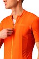 CASTELLI Cyklistický dres s krátkym rukávom - CLASSIFICA - oranžová