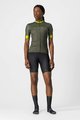 CASTELLI Cyklistický dres s krátkym rukávom - GRADIENT LADY - zelená