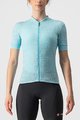 CASTELLI Cyklistický krátky dres a krátke nohavice - PROMESSA J. LADY - čierna/svetlo modrá