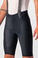 CASTELLI Cyklistické nohavice krátke s trakmi - FREE AERO RC - čierna