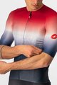 CASTELLI Cyklistický dres s krátkym rukávom - AERO RACE 6.0 - červená/biela/modrá
