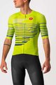 CASTELLI Cyklistický dres s krátkym rukávom - CLIMBER'S 3.0 - modrá/žltá