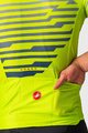 CASTELLI Cyklistický dres s krátkym rukávom - CLIMBER'S 3.0 - modrá/žltá