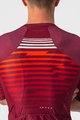 CASTELLI Cyklistický dres s krátkym rukávom - CLIMBER'S 3.0 - červená/bordová