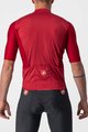 CASTELLI Cyklistický dres s krátkym rukávom - BAGARRE  - červená
